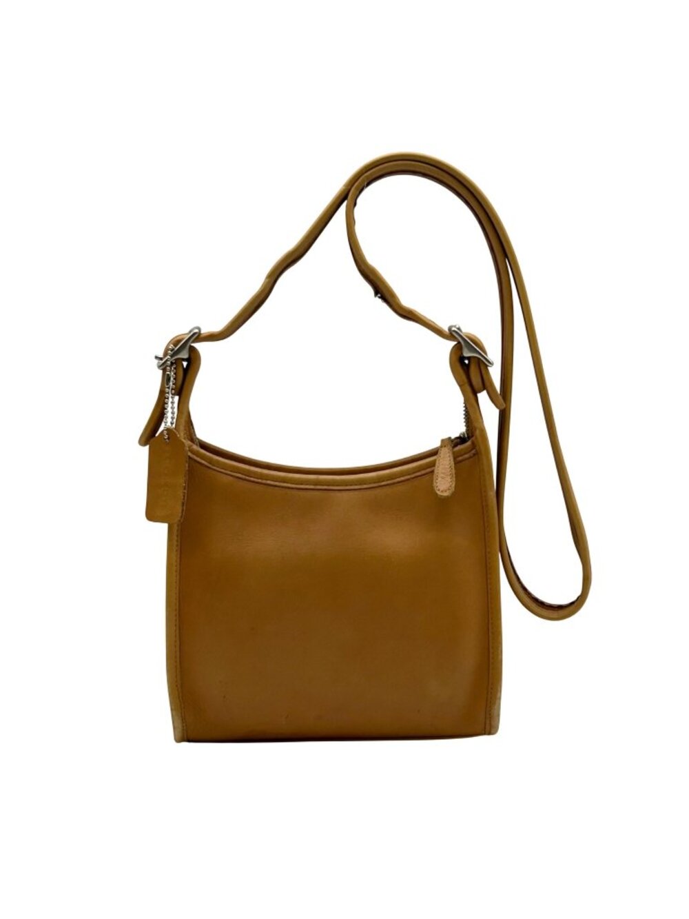 Coach Camel Vintage Leather Shoulder Bag-9997